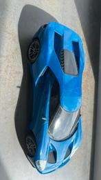 Race auto groot blauw, Ophalen of Verzenden, Zo goed als nieuw