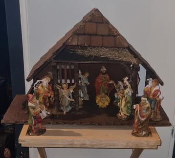  Complete vintage Italiaanse kerststal beschikbaar voor biedingen