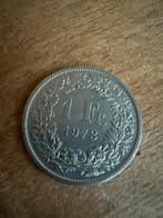 Zwitserse 1 frank munt 1973, Ophalen, Overige landen, Losse munt