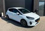 Ford Fiësta Titanium CarPlay 13.398km 125pk Hybride ST wiel, Voorwielaandrijving, USB, Zwart, 1133 kg