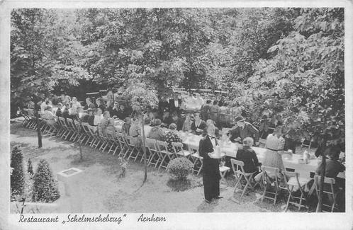 (701-126-003) Arnhem Restaurant Schelmscheweg, Verzamelen, Ansichtkaarten | Nederland, Gelderland, Verzenden