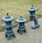 Prachtige Japanse Lantaarns, Tempels, Pagode of Rankei,, Tuin en Terras, Tuinbeelden, Ophalen of Verzenden, Nieuw, Steen, Overige typen
