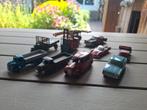 Setje oude dinky toys corgi toys tekno modellen, Hobby en Vrije tijd, Modelauto's | 1:43, Ophalen of Verzenden, Gebruikt, Auto
