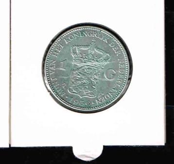 1 gulden Wilhelmina Nederland 1930 / a.61 beschikbaar voor biedingen