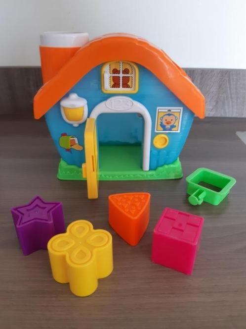 K114 Vormenstoof huisje, Kinderen en Baby's, Speelgoed | Babyspeelgoed, Gebruikt, Overige typen, Ophalen of Verzenden