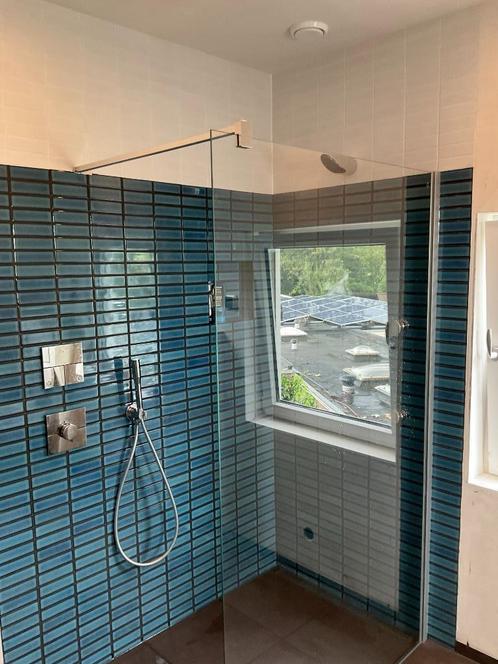 Mosaic Factory Barcelona Mozaiek Tegel – Azure Blue en wit, Doe-het-zelf en Verbouw, Tegels, Nieuw, Wandtegels, Keramiek, 20 tot 40 cm