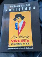 De kunst van het verleiden (emaille borden), Verzamelen, Ophalen of Verzenden, Zo goed als nieuw, Reclamebord