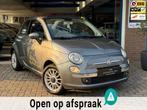 Fiat 500 C 1.4 Lounge LUXE 2010 CABRIO AIRCO LM NAP!, Auto's, Fiat, Euro 5, 101 pk, Gebruikt, Zwart