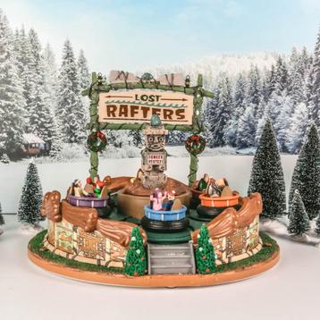 Lemax Lost Rafters kermis attractie kerst kerstdorp izgs  beschikbaar voor biedingen
