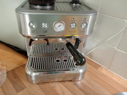 Silvercrest Espresso machine, Witgoed en Apparatuur, Koffiezetapparaten, Gebruikt, Koffiebonen, Espresso apparaat, 2 tot 4 kopjes