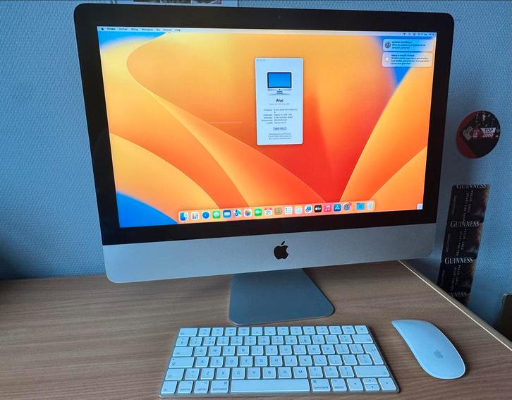 iMac 21.5" 4K Retina (2017) - i5 3.0GHz, Computers en Software, Apple Desktops, Gebruikt, iMac, HDD, 3 tot 4 Ghz, 8 GB, Ophalen