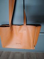 Leren tas, Sieraden, Tassen en Uiterlijk, Tassen | Damestassen, Ophalen, Zo goed als nieuw, Zwart, Shopper