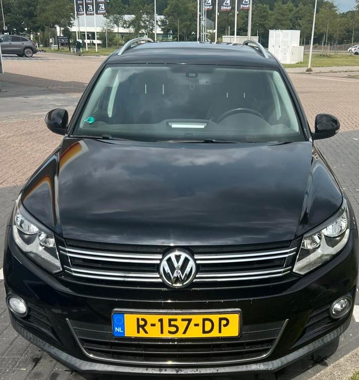 Volkswagen Tiguan 1.4 TSI 90KW BMT 2013 Zwart, Auto's, Volkswagen, Particulier, Tiguan, 360° camera, ABS, Achteruitrijcamera, Adaptieve lichten