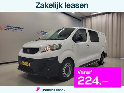 Peugeot Expert 2.0BlueHDI 123pk Dubbele Cabine Euro 6!, Auto's, Bestelauto's, Bedrijf, Lease, Financial lease, Airbags, Airconditioning