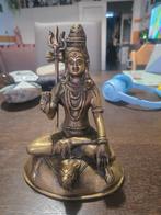 Bronzen Shiva Beeld, Ophalen of Verzenden, Brons