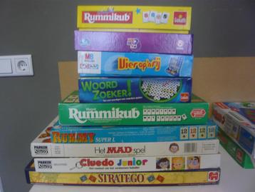 Stratego; Cluedo; Rummikub woord; etc. beschikbaar voor biedingen