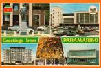 Suriname Greetings from Paramaribo ca. 1985, Gelopen, 1960 tot 1980, Buiten Europa, Verzenden