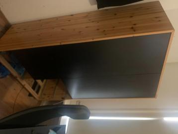 kast Ikea Mandal - massief grenen 100 x 200, 2 deurs 4 lades beschikbaar voor biedingen