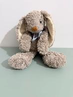 Knuffel konijn bunny rabbit grijs gebruikt, Ophalen of Verzenden, Zo goed als nieuw, Konijn