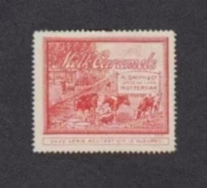 Sluitzegel Melk Caramels Smith Groene Laan Rotterdam (2)., Ophalen of Verzenden, Zo goed als nieuw