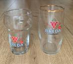 3 hoefijzers Breda bierglazen, Ophalen of Verzenden, Zo goed als nieuw