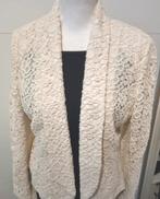 JOSEPH RIBKOFF kanten jasje mt 10, Kleding | Dames, Maat 38/40 (M), Verzenden, Wit, Joseph Ribkoff