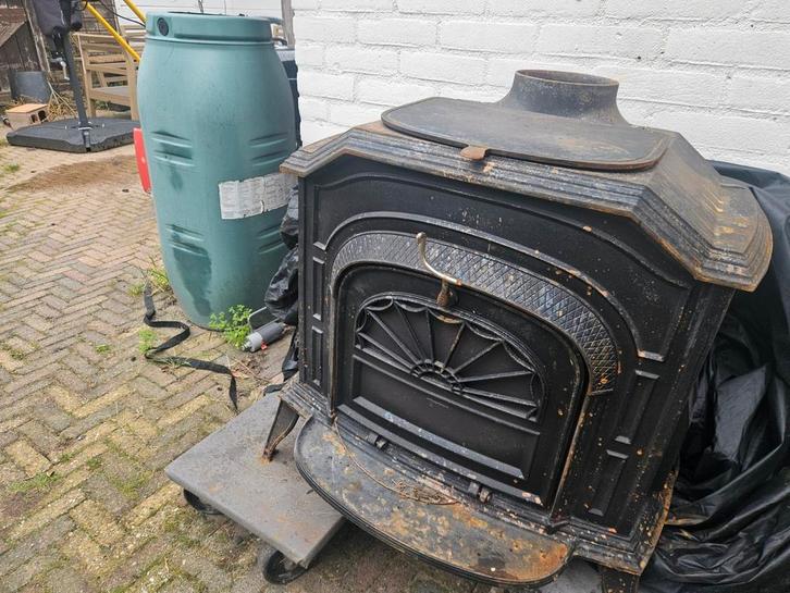 Resolute Houtkachel - Opknapper!, Huis en Inrichting, Kachels, Ophalen of Verzenden