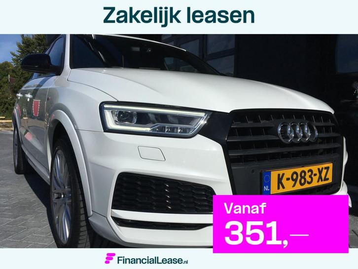 Audi Q3 1.4 TFSI CoD Sport S Line Edition, Auto's, Audi, Bedrijf, Lease, Financial lease, Q3, ABS, Airbags, Airconditioning, Alarm