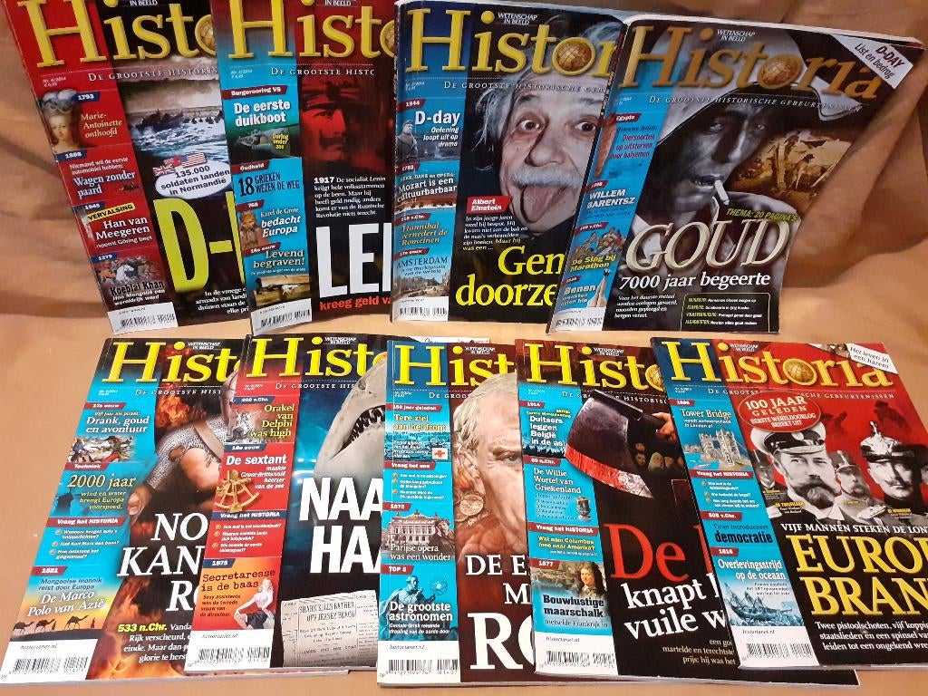 Historia jaargang 2014, Boeken, Tijdschriften en Kranten, Ophalen of Verzenden, Zo goed als nieuw, Wetenschap en Natuur
