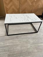 Salontafel marmeren look, Ophalen, 50 tot 100 cm, Zo goed als nieuw, Minder dan 50 cm