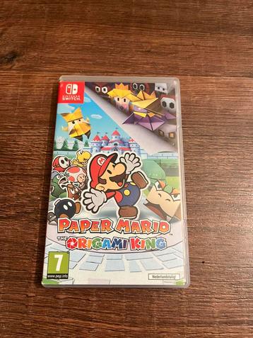 Paper Mario: The Origami King nintendo switch beschikbaar voor biedingen