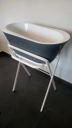 Babybadje antraciet op standaard, hoppop, Zo goed als nieuw, Badje, Standaard, Ophalen