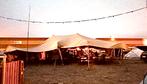 Stretchtent 25x15m!, Ophalen, Gebruikt, Partytent