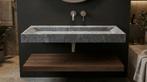 Luxe natuurstenen wastafel, Ophalen, Nieuw, 50 tot 100 cm, Minder dan 100 cm