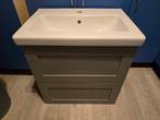 Ikea Wastafelkast ENHET met wasbak TVÄLLEN, Ophalen, Gebruikt, 50 tot 100 cm, Minder dan 100 cm
