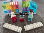 Lego Duplo Alfabet Truck - alfabet Compleet!, Kinderen en Baby's, Speelgoed | Duplo en Lego, Ophalen, Zo goed als nieuw, Complete set