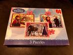 Disney Puzzels - Frozen, Mickey Mouse, Princess, Ophalen of Verzenden, Meer dan 50 stukjes, Zo goed als nieuw, 4 tot 6 jaar