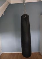 Zwarte bokzak 120cm met kettingen veer en haak, Ophalen, Zo goed als nieuw, Boksbal