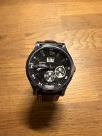 Seiko Premier Kinetic herenhorloge, Seiko, Staal, Ophalen of Verzenden, Leer