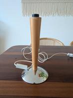 Vintage Lampenvoet E14 Fitting - Hout & Metaal, Ophalen, Gebruikt, Vintage, Minder dan 100 cm