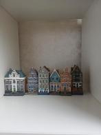 Huisjes/grachtenpanden 6x, Overige materialen, Overige typen, Ophalen of Verzenden, Zo goed als nieuw