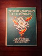 Plaatjesalbum Verkade - Zeewateraquarium en terrarium (1930), Boeken, Prentenboeken en Plaatjesalbums, Ophalen of Verzenden, Gelezen