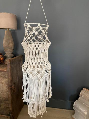 Prachtige Boho Macramé lampen kap eventueel 2 stuks beschikbaar voor biedingen