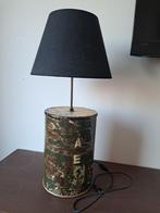 Industriële lamp van metaal en stof, Ophalen, Gebruikt, Stof, Minder dan 100 cm