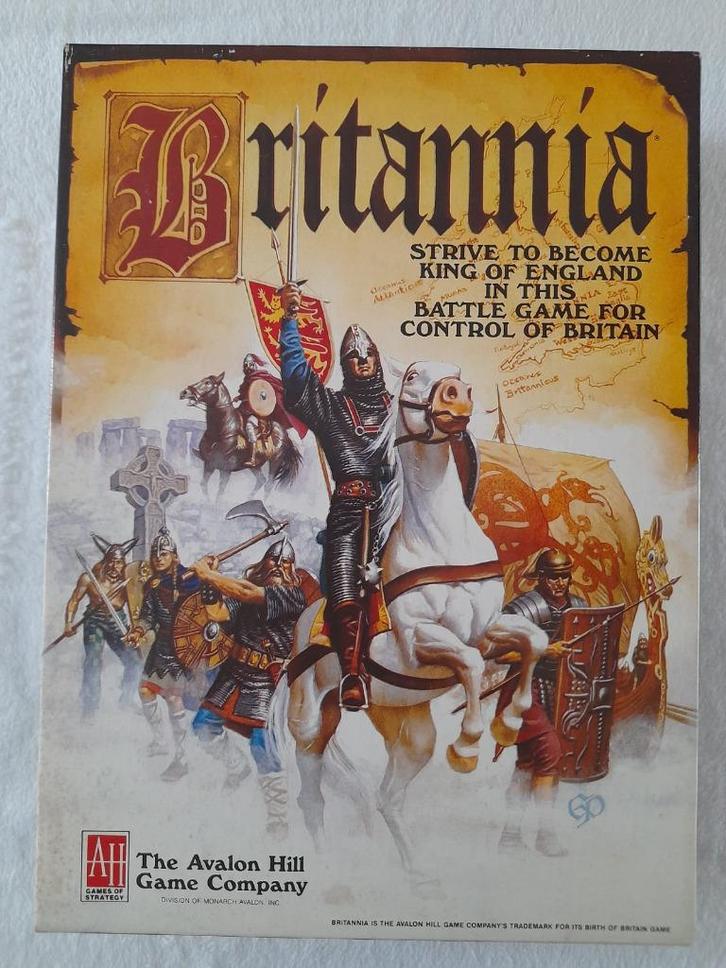 Britannia 2e editie (bordspel), Hobby en Vrije tijd, Gezelschapsspellen | Bordspellen, Gebruikt, Drie of vier spelers, Vijf spelers of meer