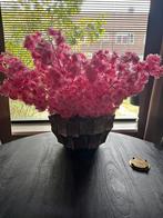 Eric kuster schelpenvaas incl bloemen, Huis en Inrichting, Ophalen, Zo goed als nieuw