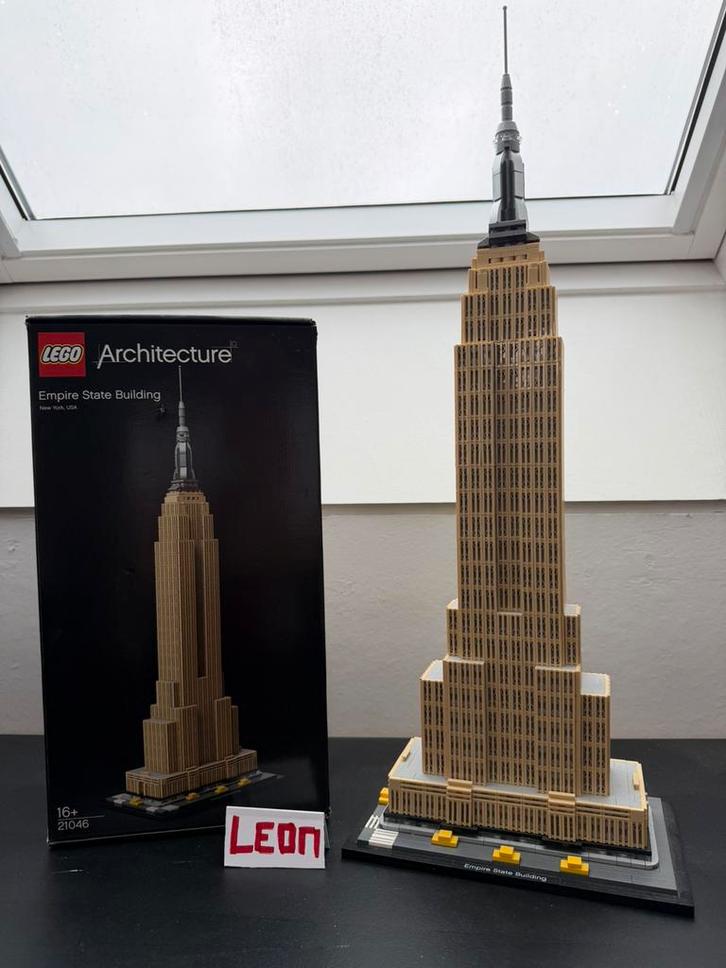 LEGO Architecture  - 21046 - Empire State Building, Kinderen en Baby's, Speelgoed | Duplo en Lego, Zo goed als nieuw, Lego, Complete set