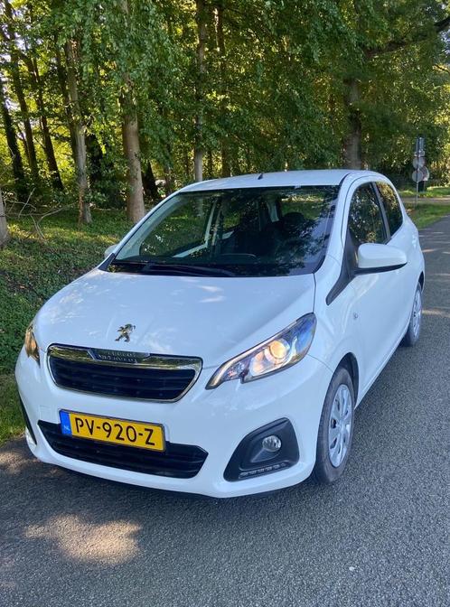 Peugeot 108 1.0 12V E-vti 51KW 5DR 2017 Wit Apk t/m februari, Auto's, Peugeot, Particulier, ABS, Airbags, Airconditioning, Bluetooth