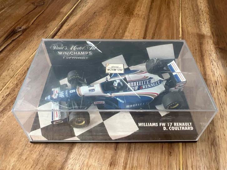 Minichamps Williams FW17 Renault – David Coulthard – (1995), Hobby en Vrije tijd, Modelauto's | 1:43, Zo goed als nieuw, Auto