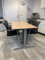Bureau beuken – verstelbaar en hoekbureau, Ophalen, Gebruikt, Vergader- of Presentatieruimte, Bureau